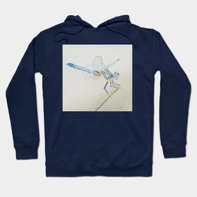 Dragonfly Hoodie by MHS Art